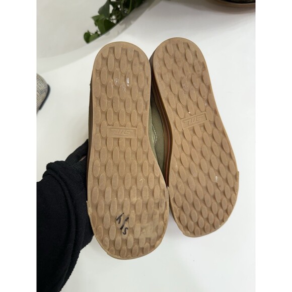 Steve Madden Size 8 Olive Suede Canvas Slip-on Shoes  Comfy Webster - Picture 9 of 10